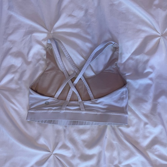 White Lululemon Sports Bra🤍 - Picture 2 of 3